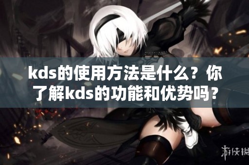 kds的使用方法是什么？你了解kds的功能和优势吗？