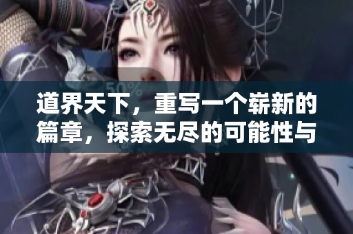 道界天下，重写一个崭新的篇章，探索无尽的可能性与未来的方向。