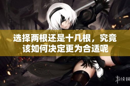 选择两根还是十几根，究竟该如何决定更为合适呢