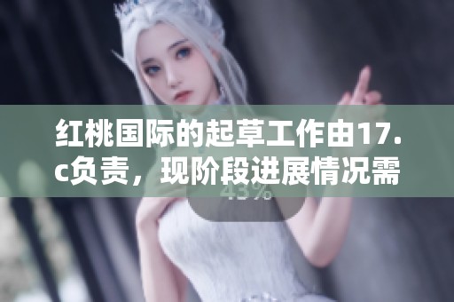 红桃国际的起草工作由17.c负责，现阶段进展情况需进一步确认