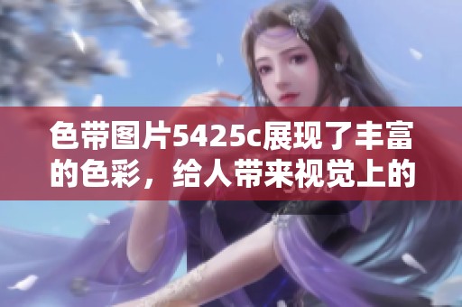 色带图片5425c展现了丰富的色彩，给人带来视觉上的享受与灵感