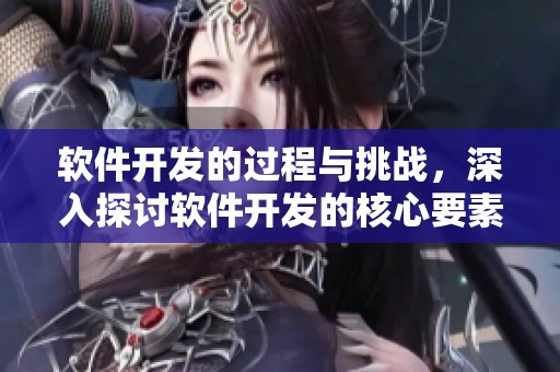 软件开发的过程与挑战，深入探讨软件开发的核心要素与技巧
