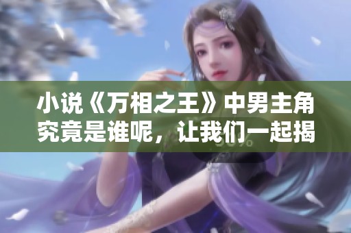 小说《万相之王》中男主角究竟是谁呢，让我们一起揭秘他的传奇故事