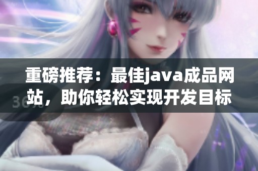 重磅推荐：最佳j**a成品网站，助你轻松实现开发目标