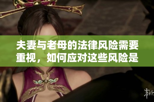 夫妻与老母的法律风险需要重视，如何应对这些风险是关键问题。