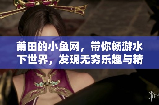 莆田的小鱼网，带你畅游水下世界，发现无穷乐趣与精彩！