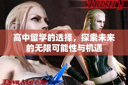 高中留学的选择，探索未来的无限可能性与机遇