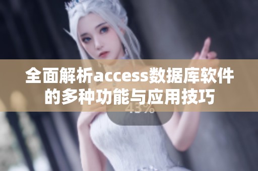 全面解析access数据库软件的多种功能与应用技巧