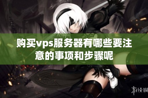 购买vps服务器有哪些要注意的事项和步骤呢