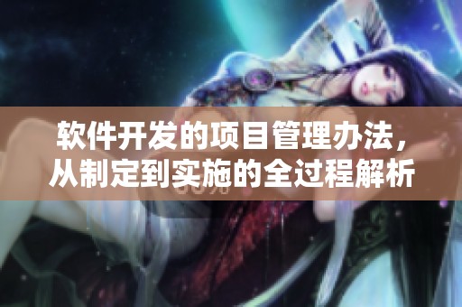 软件开发的项目管理办法，从制定到实施的全过程解析